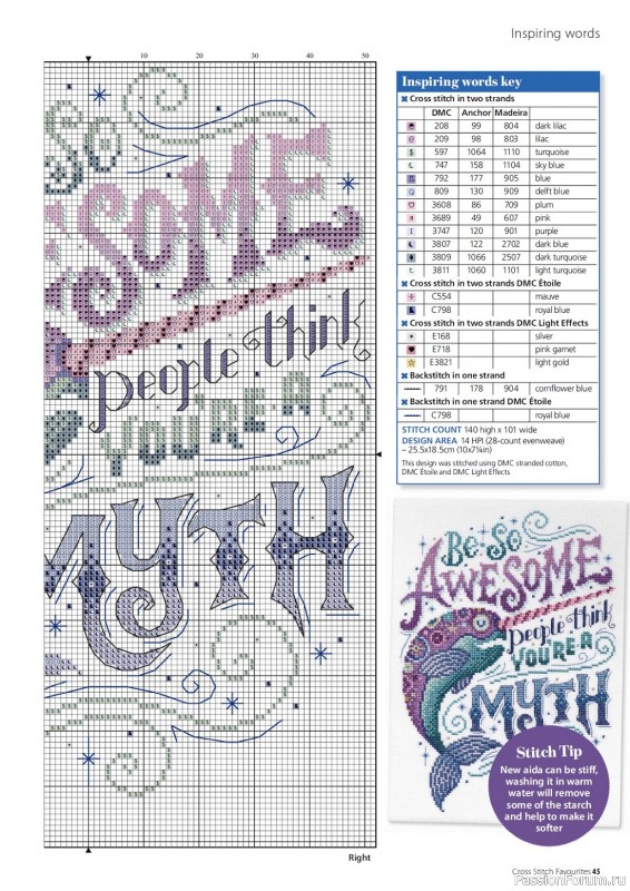 Коллекция вышивки в журнале «Cross Stitch Favourites - Summer 2023»