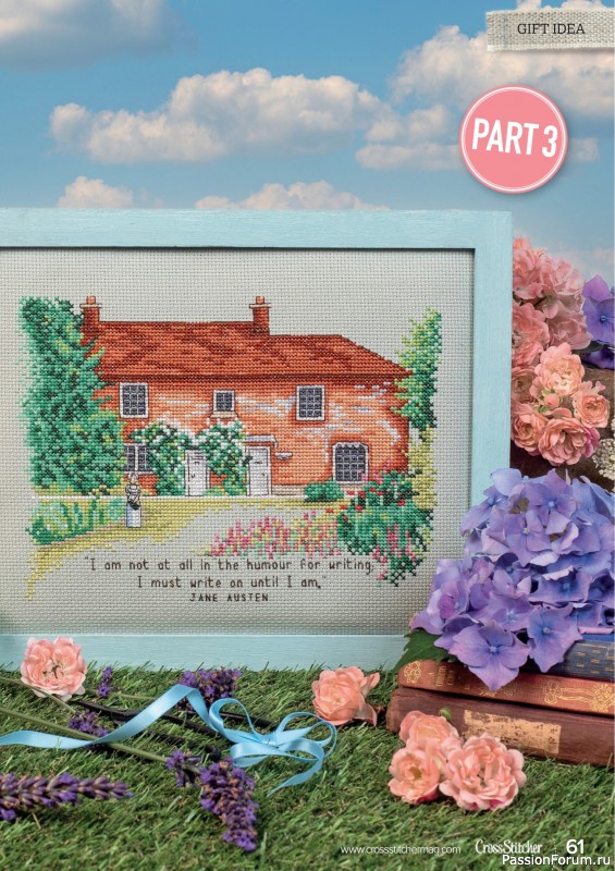 Коллекция вышивки в журнале «CrossStitcher №425 2025»