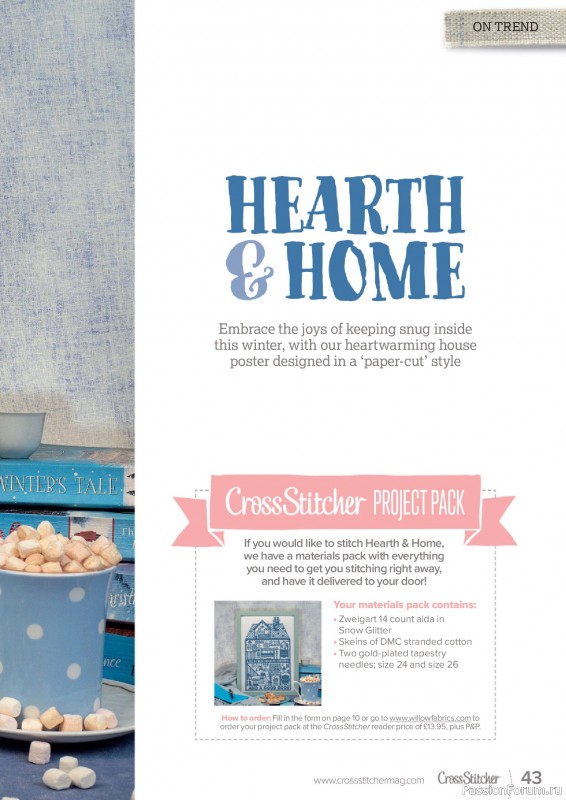 Коллекция вышивки в журнале «CrossStitcher №430 2025»
