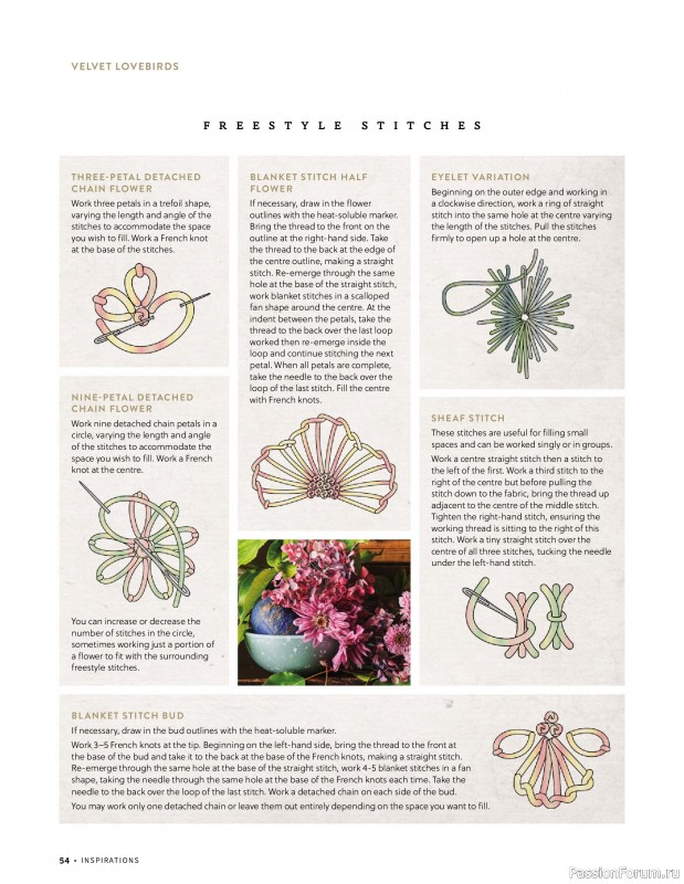 Коллекция вышивки в журнале &laquo;Inspirations №129 2026&raquo;