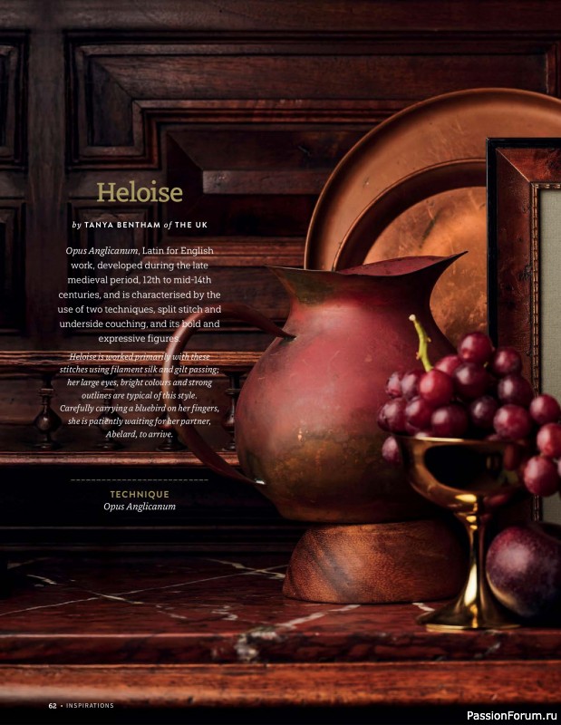 Коллекция вышивки в журнале &laquo;Inspirations №130 2026&raquo;