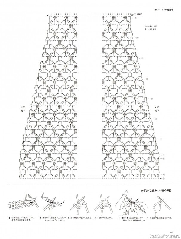 Вязаные модели в журнале &laquo;Keito Dama №205 - Spring 2025&raquo;. Продолжение