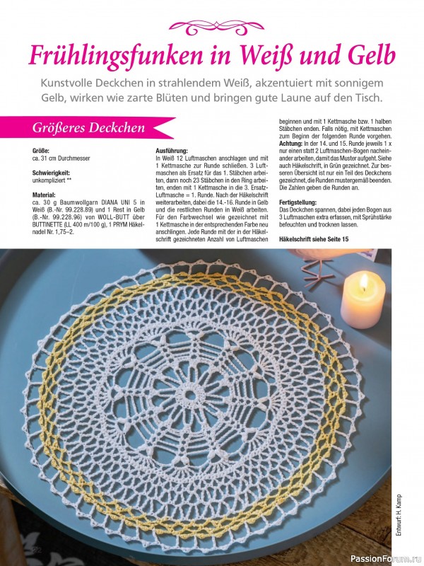 Вязаные проекты крючком в журнале «Filethakeln Leicht Gemacht №3 2026»