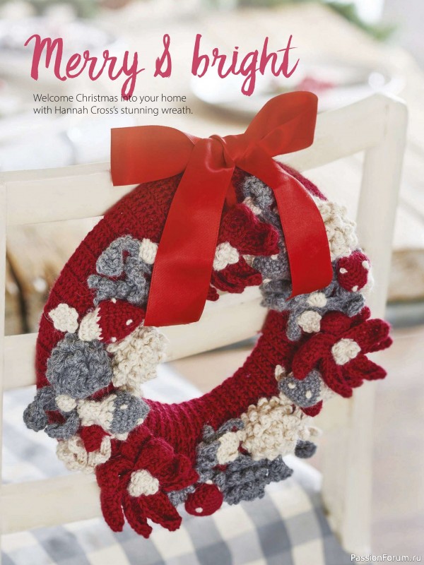 Вязаные проекты крючком в журнале «Your Crochet Christmas - 2025»