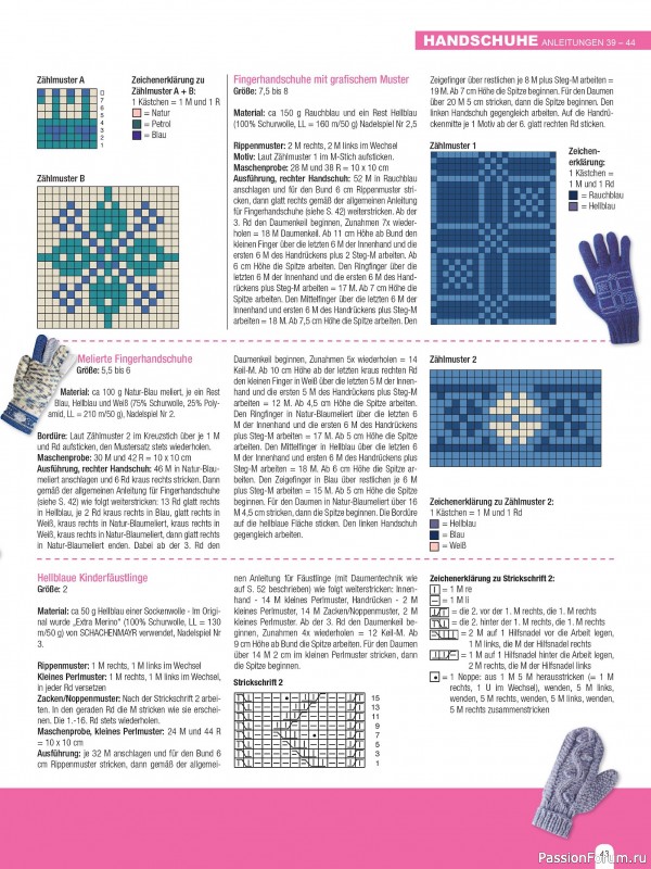 Вязаные проекты спицами в журнале «Hundert Seiten voller Ideen №4 2025»