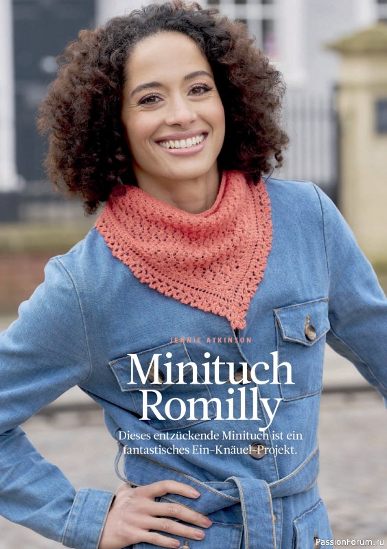 Вязаные проекты спицами в журнале «The Knitter №83 2026 Germany»