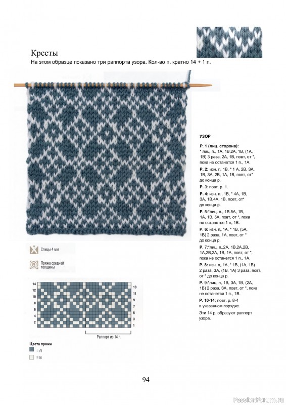 Вязаные проекты в книге &laquo;Библия многоцветных узоров Fair Isle&raquo;.