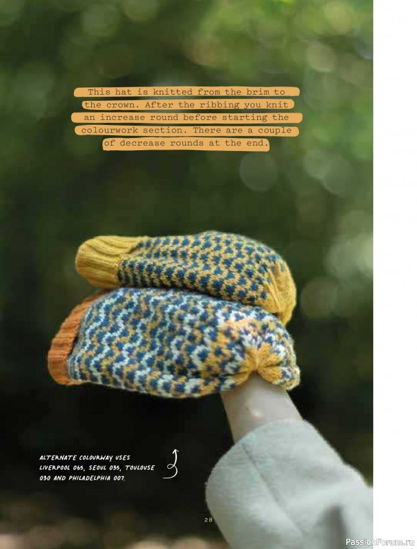 Вязаные проекты в книге &laquo;Colorwork Knitting from Head to Toe&raquo;.