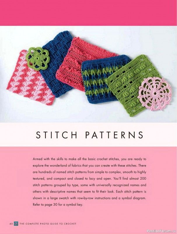 Вязаные проекты в книге «The Complete Photo Guide to Crochet». Часть 1