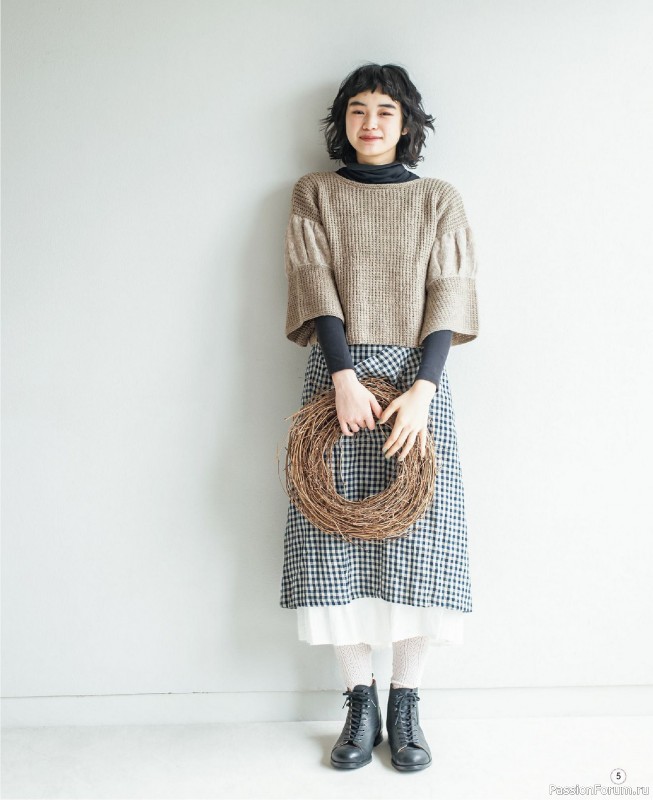 Вязаные проекты в книге &laquo;Winter Knitting with Sonomono - 2&raquo;.