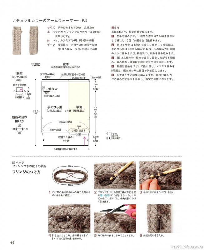 Вязаные проекты в книге «Winter Knitting with Sonomono».