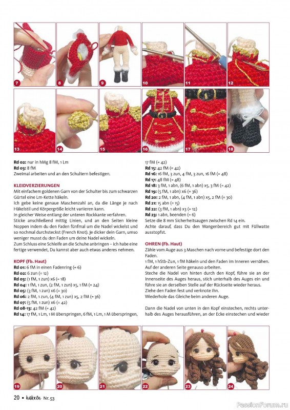 Вязаные проекты в журнале «Hakeln das Maschen Magazin №53 2025»
