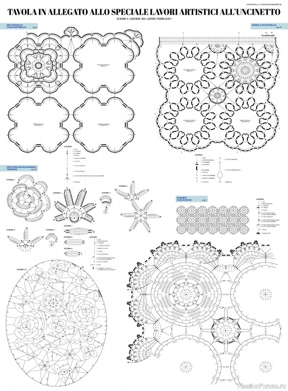 Вязаные проекты в журнале «Mani di Fata Artistici №1 2024»