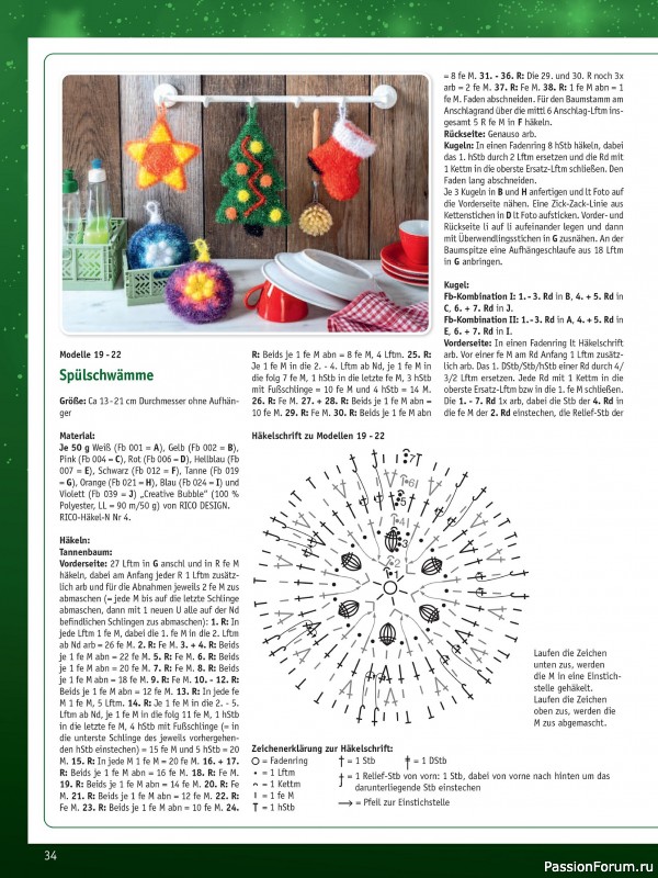 Вязаные проекты в журнале «Meine Hakelwelt Sonderheft HA145 2025»