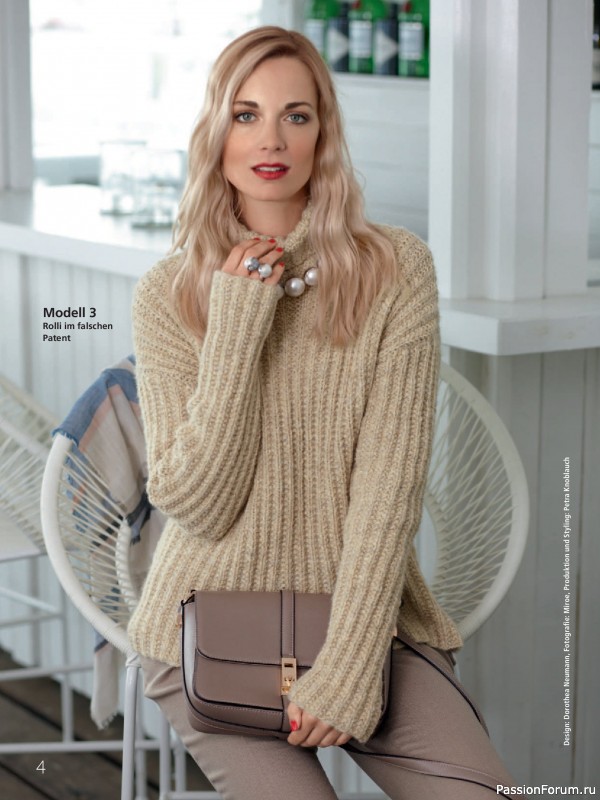 Вязаные проекты в журнале «Meine Strickmode Sonderheft MS222 2026»