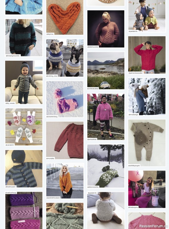 Вязаные проекты в журнале &laquo;Yarnmade №1 2018 Spring & Summer&raquo;.