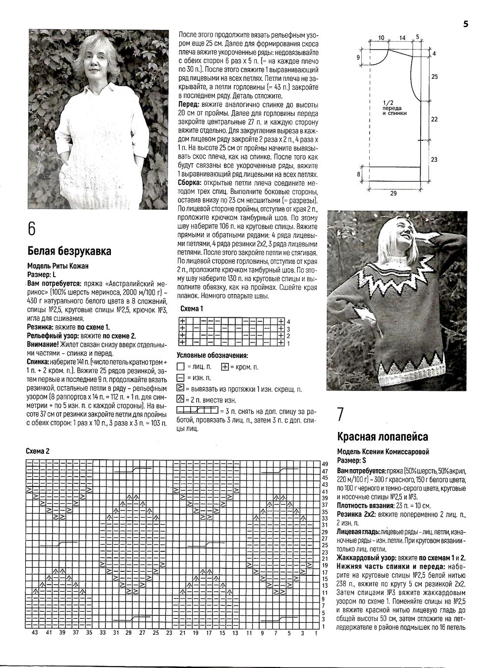 Вязаная одежда для солидных дам №5 2021