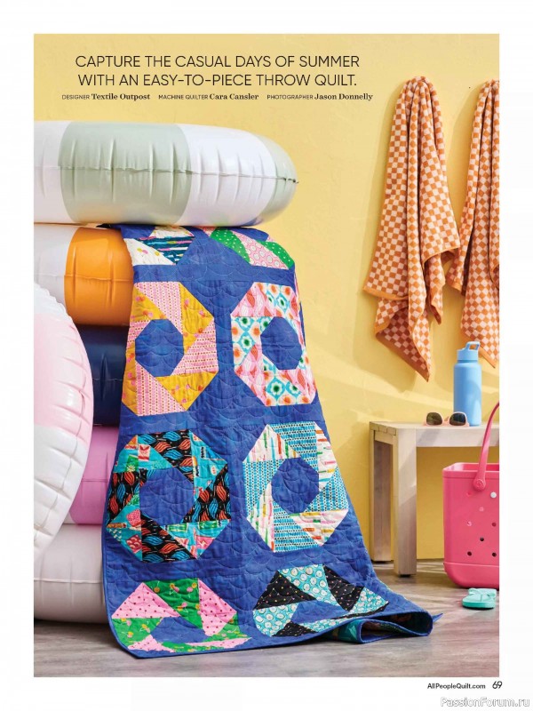 Коллекция проектов для рукодельниц в журнале &laquo;American Patchwork & Quilting №200 2026&raquo;