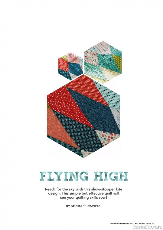 Коллекция проектов для рукодельниц в журнале «Love Patchwork & Quilting №149 2025»