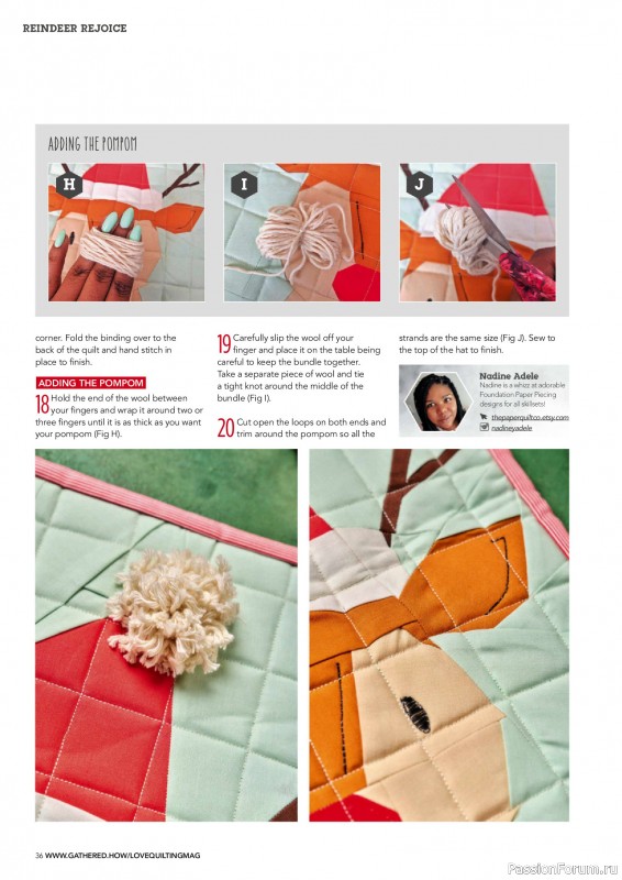 Коллекция проектов для рукодельниц в журнале «Love Patchwork & Quilting №156 2025»