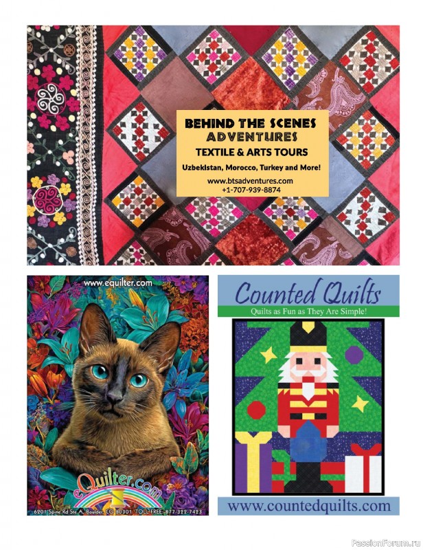 Коллекция проектов для рукодельниц в журнале «McCall's Quilting - Winter 2026»