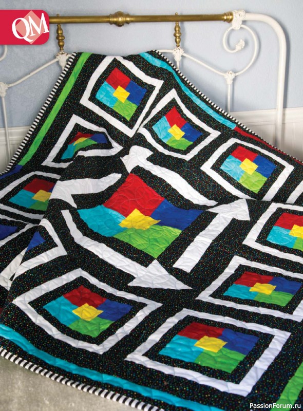 Коллекция проектов для рукодельниц в журнале «Quiltmaker №221 2025»