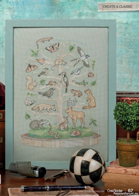 Коллекция вышивки в журнале «CrossStitcher №430 2025»
