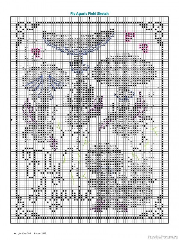 Коллекция вышивки в журнале «Just CrossStitch - Autumn 2025»
