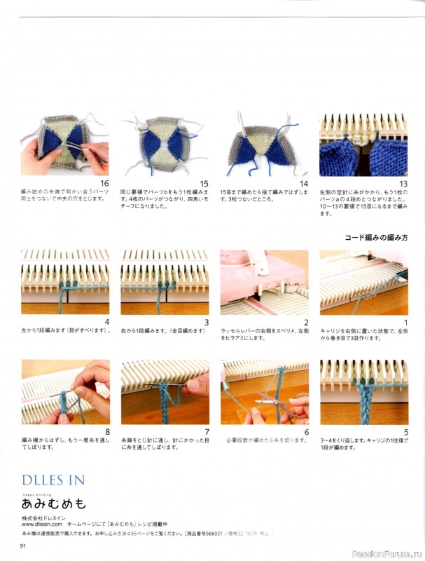 Вязаные модели в журнале &laquo;Keito Dama №201 - Spring 2024&raquo;