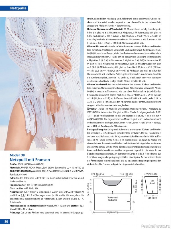 Вязаные проекты спицами в журнале &laquo;Hundert Seiten voller Ideen №2 2026&raquo;