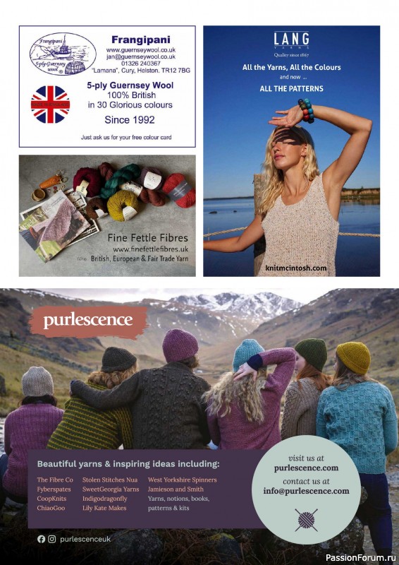 Вязаные проекты спицами в журнале &laquo;The Knitter №226 2026&raquo;