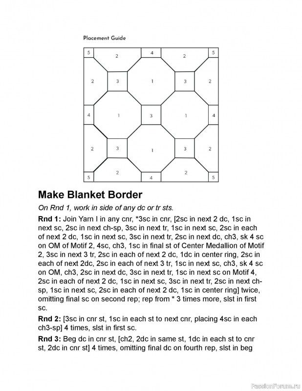 Вязаные проекты в книге «Crochet Modular Blankets»