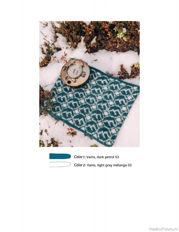 Вязаные проекты в книге «Happy Nordic Knits». Продолжение