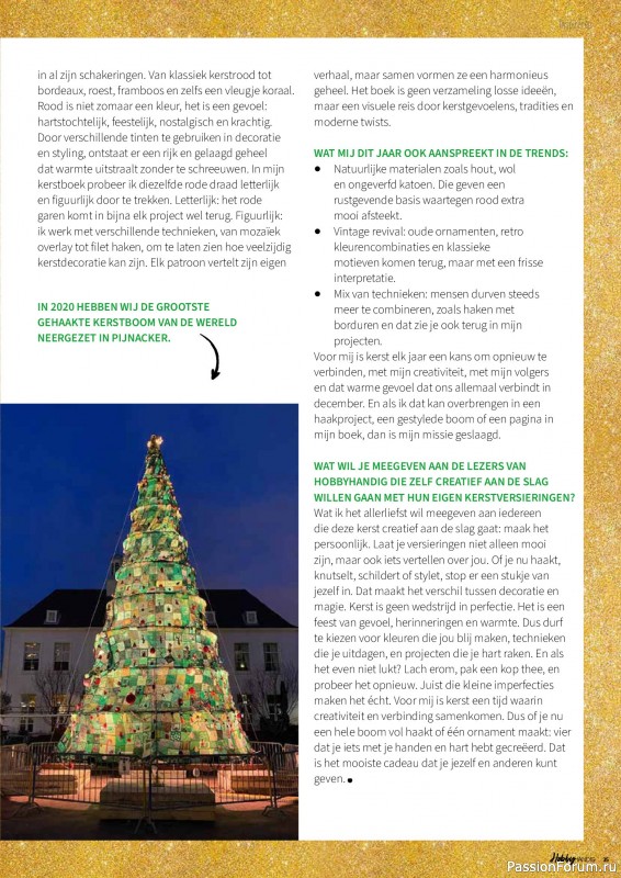 Коллекция проектов для рукодельниц в журнале «HobbyHandig №257 2025»