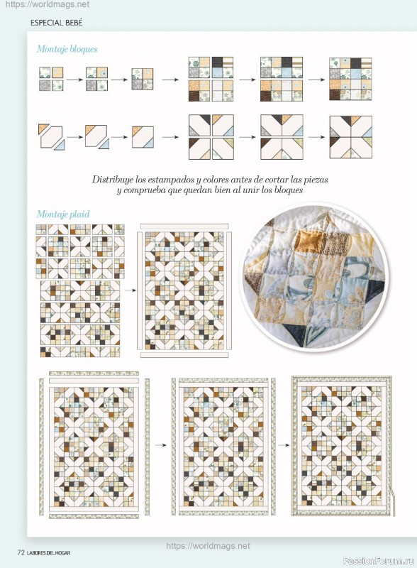 Коллекция проектов для рукодельниц в журнале &laquo;Labores del hogar №793 2025&raquo;