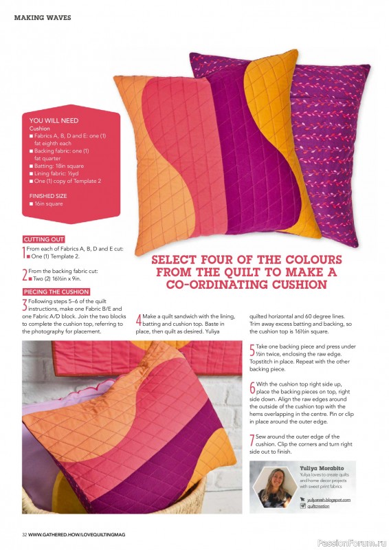 Коллекция проектов для рукодельниц в журнале &laquo;Love Patchwork & Quilting №158 2025&raquo;