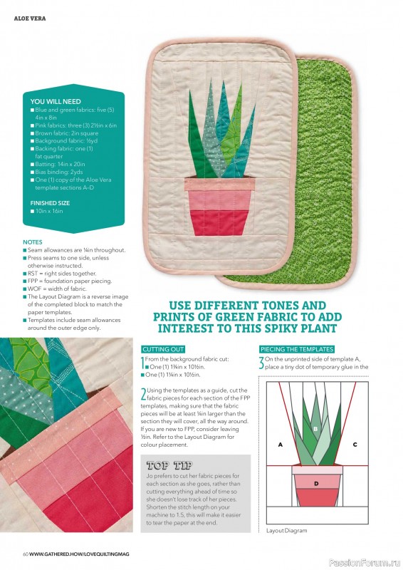 Коллекция проектов для рукодельниц в журнале &laquo;Love Patchwork & Quilting №161 2026&raquo;