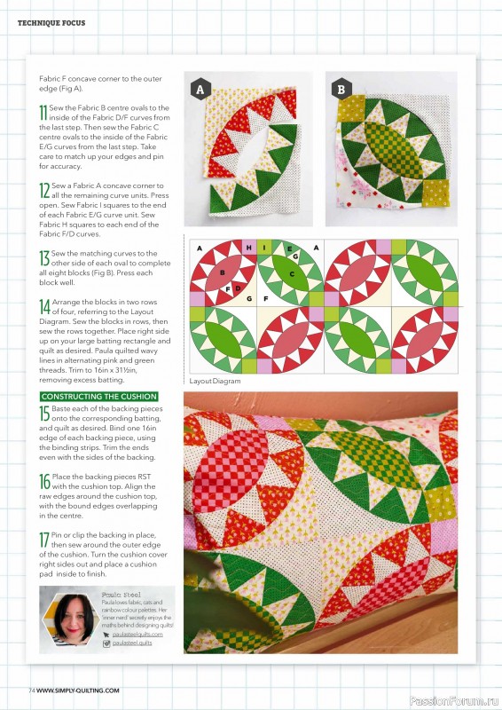 Коллекция проектов для рукодельниц в журнале «Love Patchwork & Quilting №168 2026»