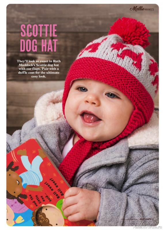 Коллекция проектов для рукодельниц в журнале «Mollie Makes Presents - Gorgeous Knits for Tots 2025»