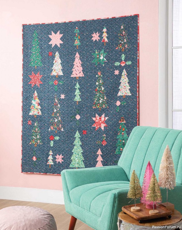 Коллекция проектов для рукодельниц в журнале «Quilter’s World Specials: Let's Make It Merry 2026»