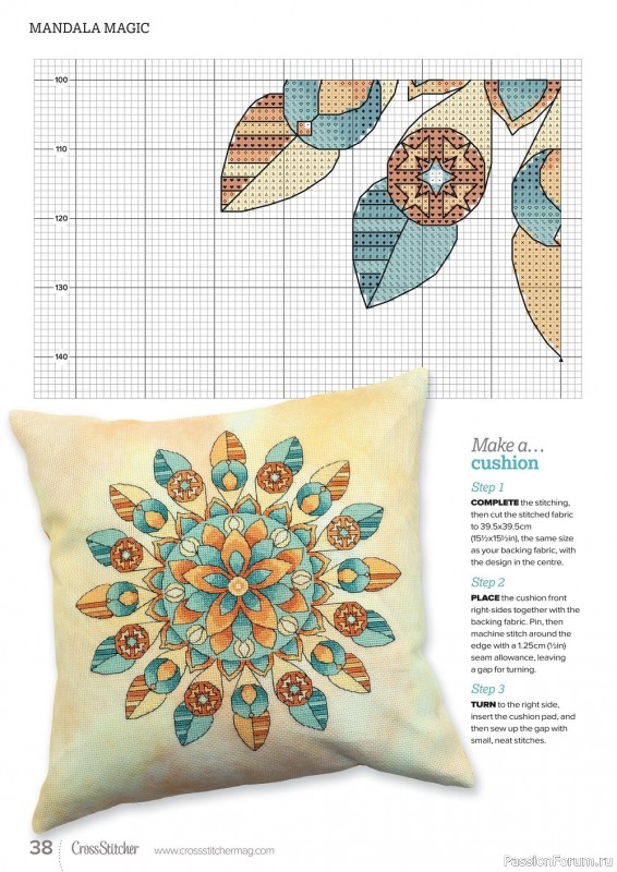 Коллекция вышивки в журнале «CrossStitcher №387 2022»