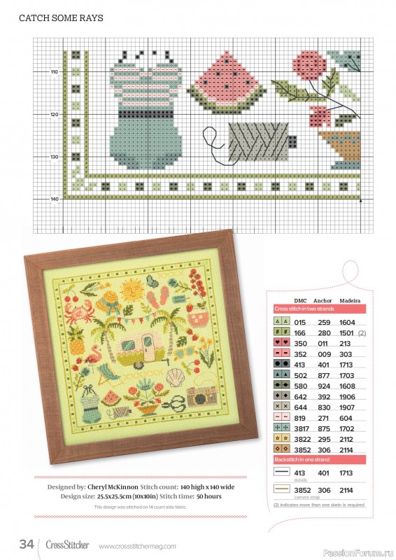 Коллекция вышивки в журнале &laquo;CrossStitcher №436 2026&raquo;