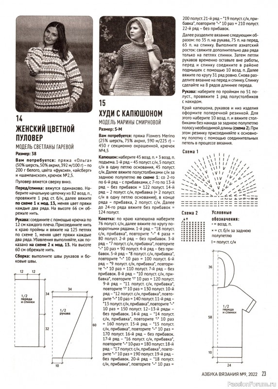 Школа вязания в журнале «Азбука вязания №9 2022»