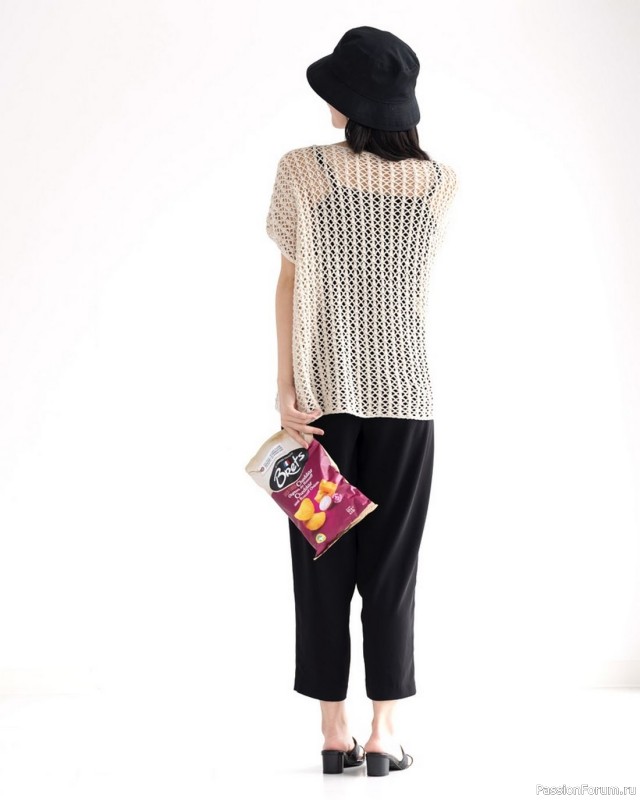 Вязаные модели в журнале «Knit Ange - Summer 2024»