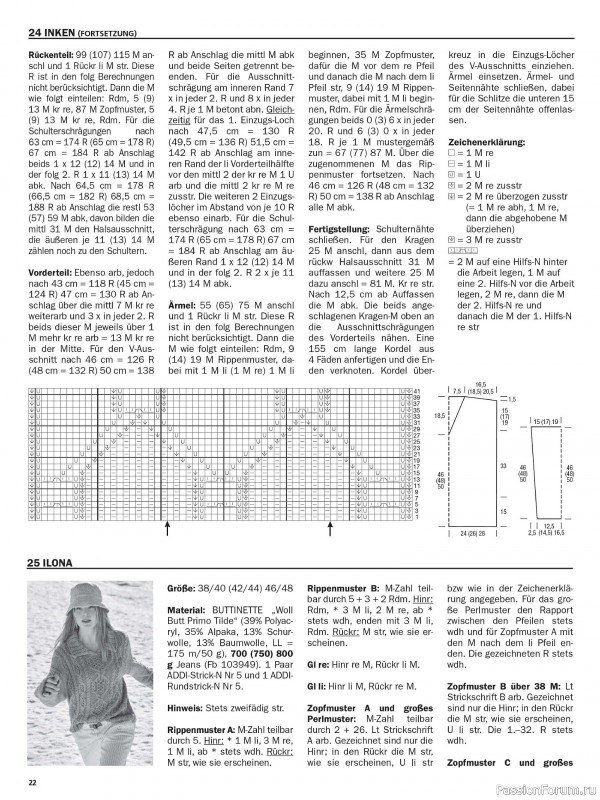 Вязаные модели в журнале «Maschentrends - MTR24004 2024»
