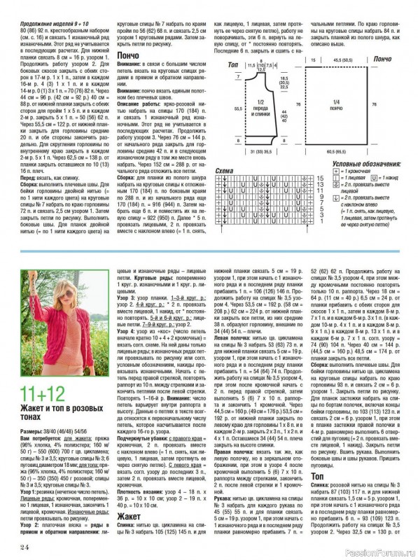 Вязаные модели в журнале «Сабрина №3 2024»