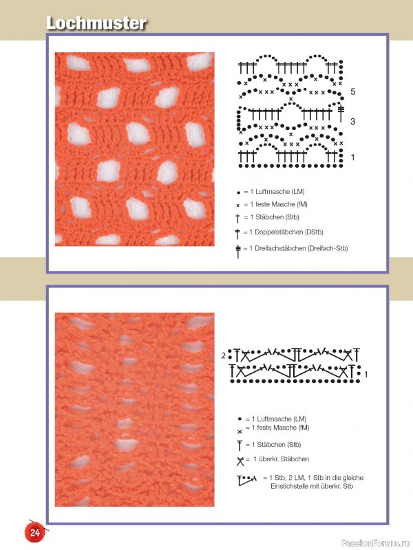 Вязаные проекты крючком в журнале «Muster-Hits №1 2024»