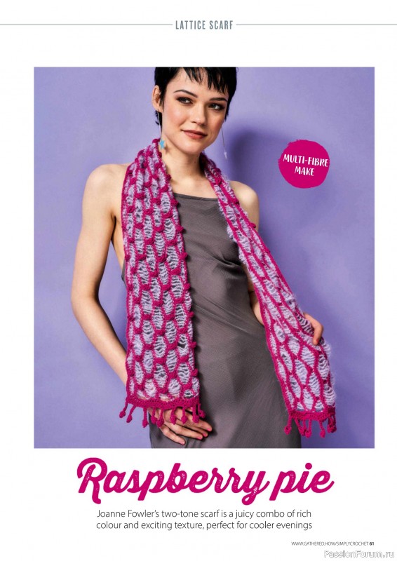 Вязаные проекты крючком в журнале «Simply Crochet №165 2025»