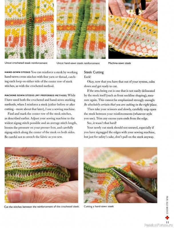 Вязаные проекты в книге «Fearless Fair Isle Knitting»