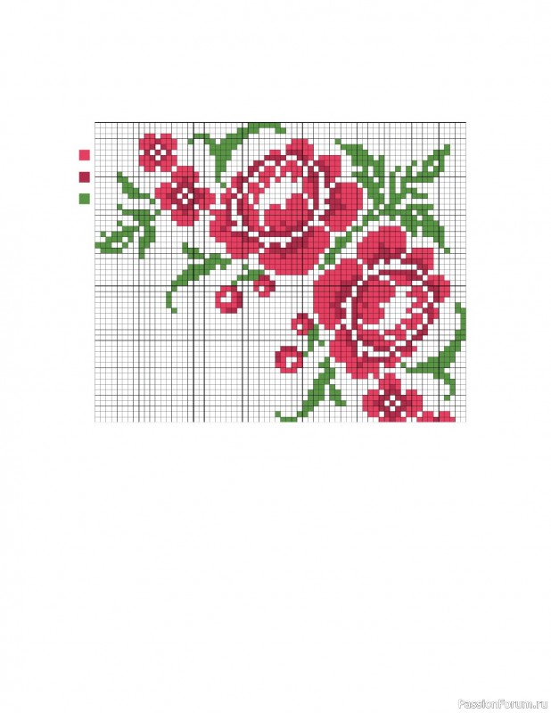 Вязаные проекты в книге &laquo;Вышиваем крестом скатерти, салфетки, рушники&raquo;. Часть1